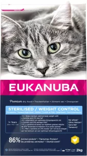 Eukanuba Cat Adult Sterilisert/Vektkontroll 2 kg