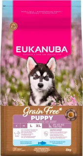 Eukanuba Puppy & Junior Large Grainfree Ocean Fish 3kg