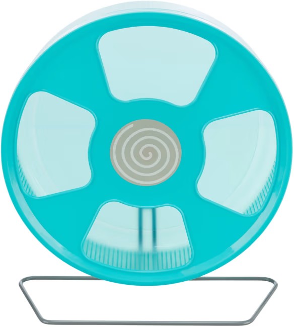 Hamsterhjul 61011 Plast m/Stativ 28 cm | Vilkårlig farge