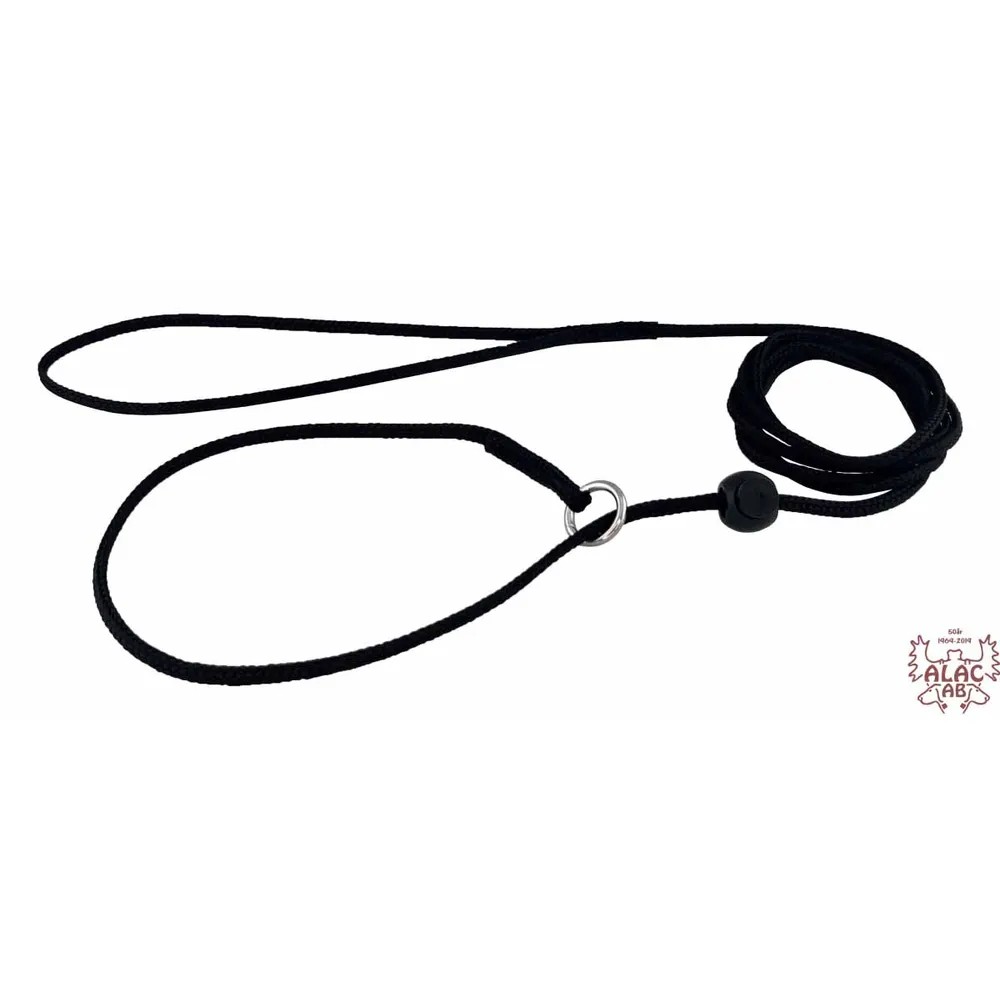 Alac Utstillings kobbel rund poly 4mmx190cm  sort