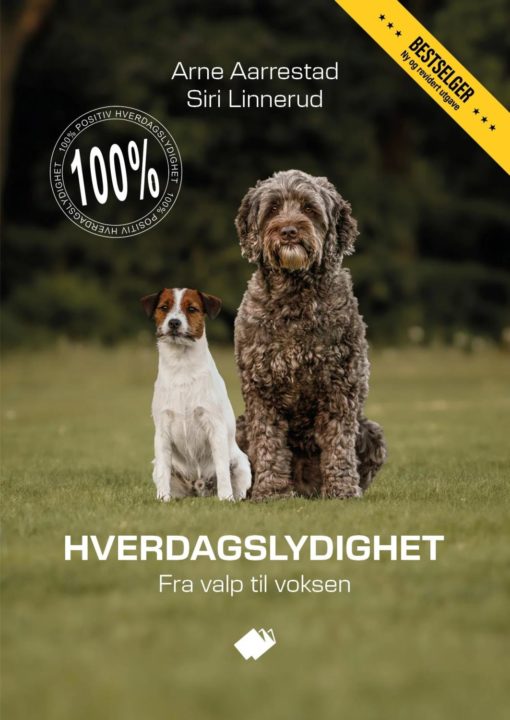 Hverdagslydighet fra valp til voksen - bok fra Siddis Hundeskole