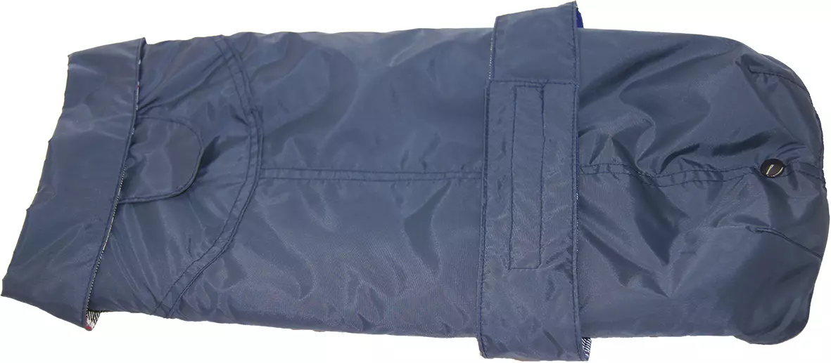 Fashion Dog Regndekken med avtagbart fôr, Blå | Flere størrelser (51-60)  U