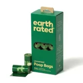 Earth Rated 315 Eco-Friendly bæsje poser, nøytral