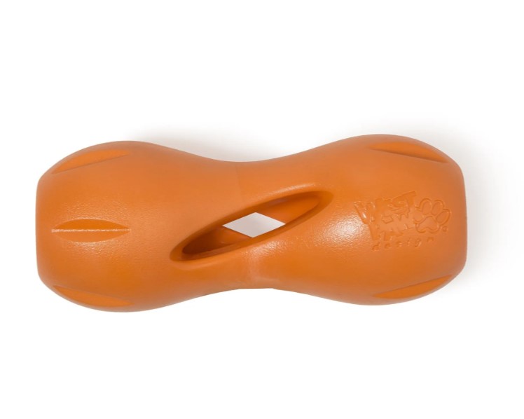 WestPaw Qwizl Treat Toy S - Orange