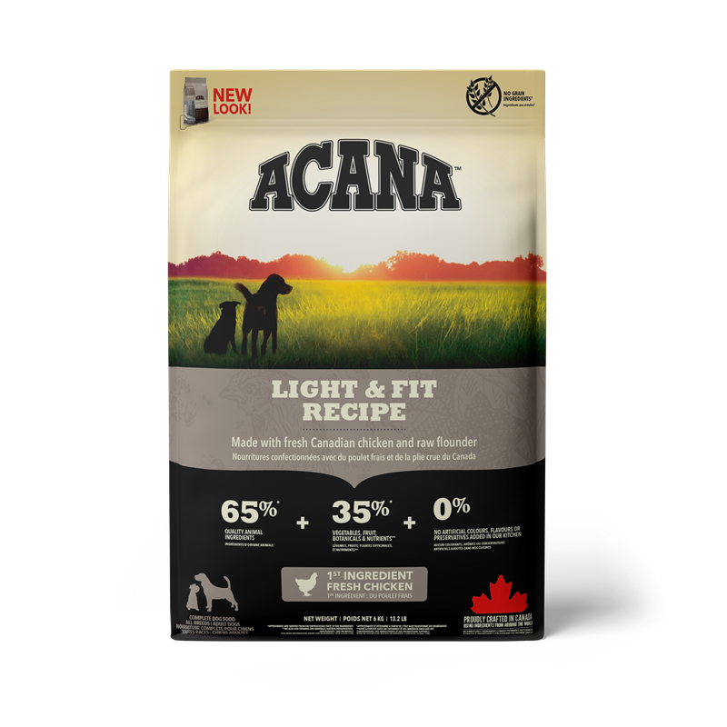 Acana dog Light & Fit Recipe 2 kg