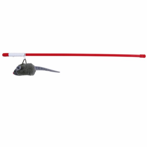 Viftepinne med pipende mus og strikk, 47 cm