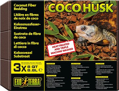 Exo Terra Coco Husk, 7 l, 3 pack Kokoschips
