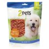 2pets Dogsnack Chicken Mini Cubes, 400 g