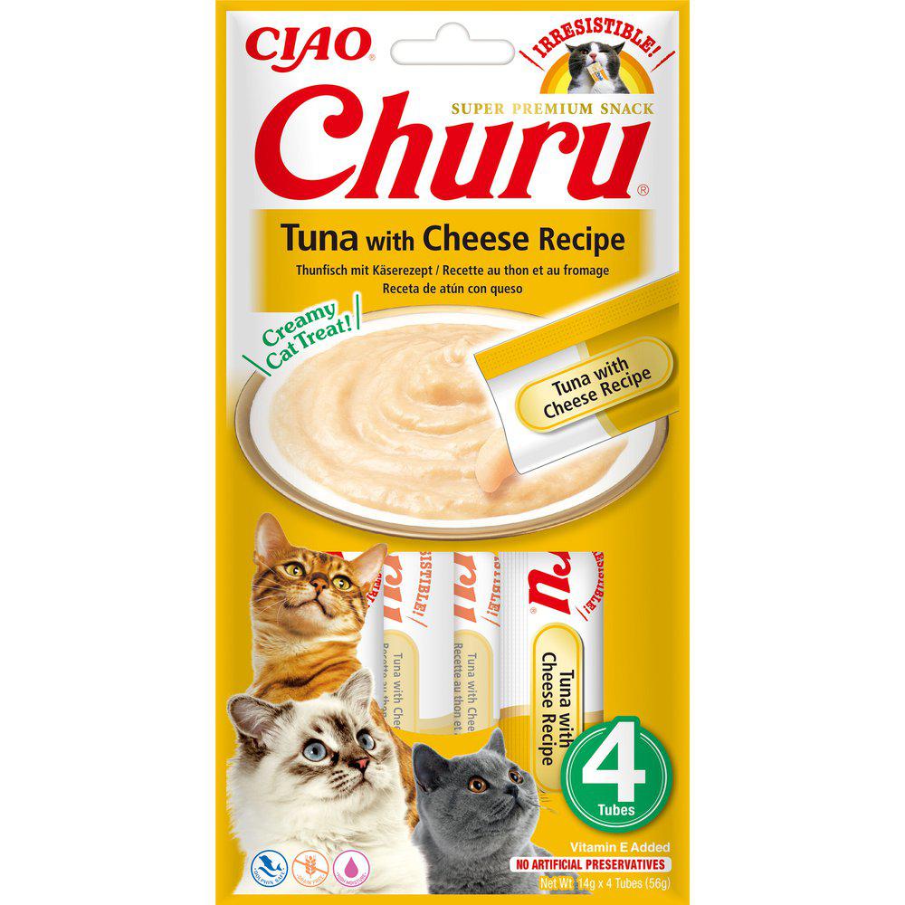 Churu Cat Tuna With Cheese, 4 stk.