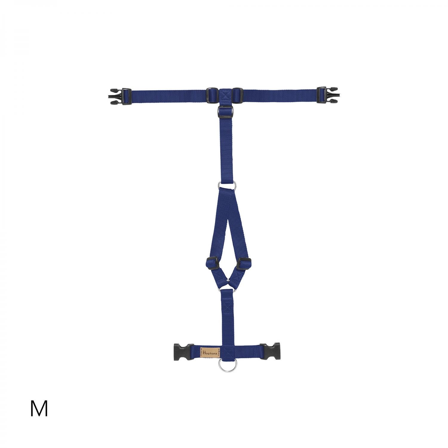 Haqihana adjustable H-Harness Long - BLUE | Flere størrelser