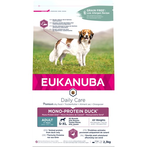 Eukanuba DailyCare Mono-Protein Duck 2,3 kg