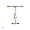 Haqihana adjustable H-Harness Long - GOLD | Flere størrelser