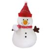 Juleleke til hund snømann  (XMAS Snowman) 28 cm