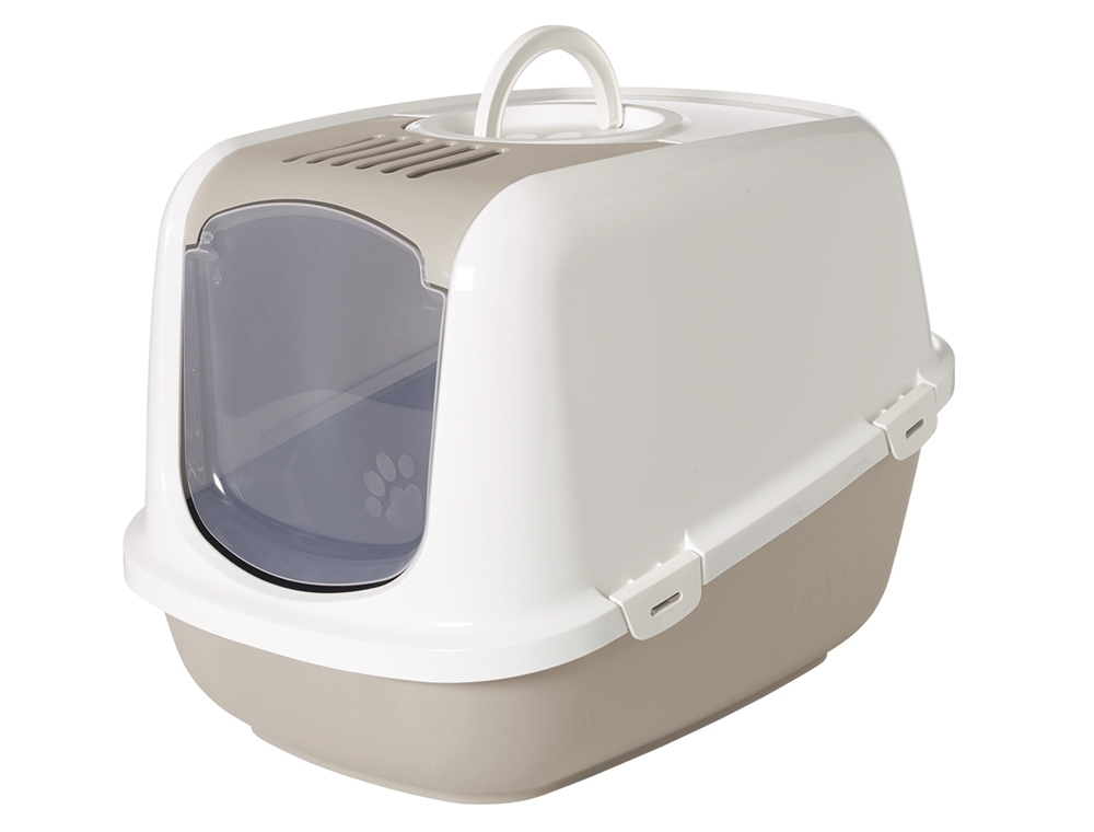 Nestor Jumbo Kattetoalett m.Tak & Kullfilter Mocca (66,5 x 48,5 x 46,5 cm)