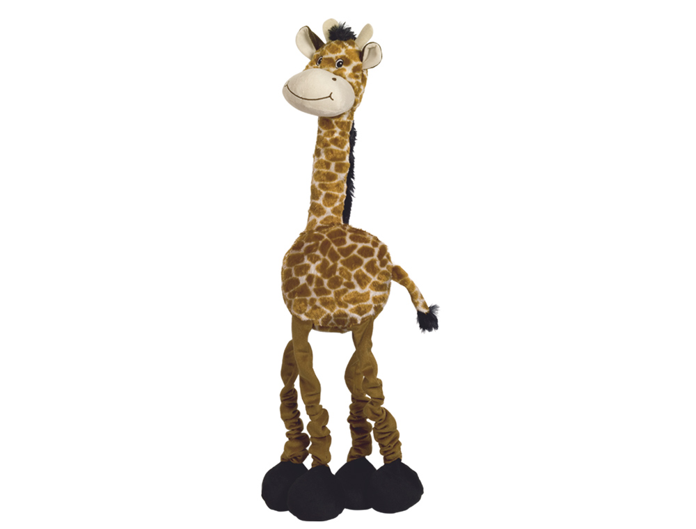 Elastisk Plysj Giraffe, 72 cm