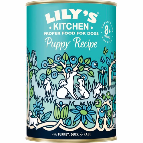 Lilys Kitchen Puppy Recipe Turkey & Duck 400g
