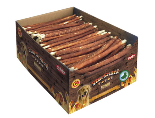 Starsnack BBQ Wrapped Duck L, Ø 0,8 cm, pr. kg
