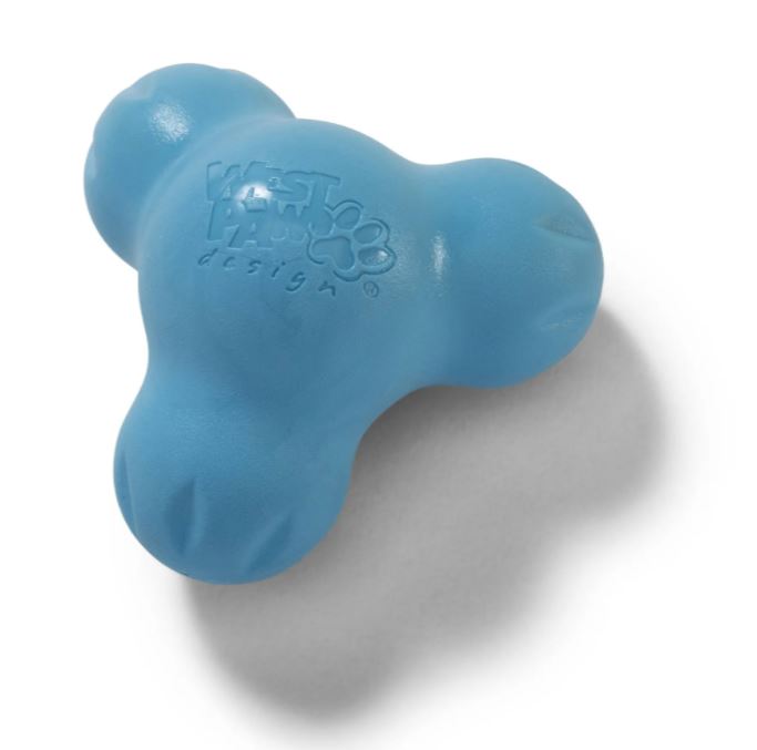Westpaw Tux Treat Toy, Aqua Blue small