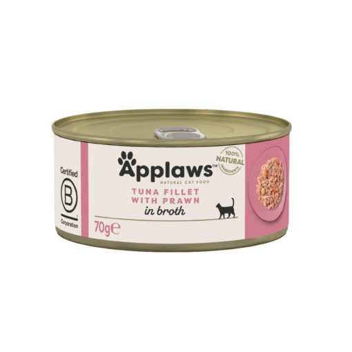 Applaws Katt Konserv Tuna Fillet & Prawn 70g