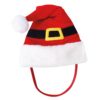 Jule lue til hund, Xmas Plush hat "Santa" 38 cm