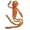 Hundeleke jul, Plush gingerbread man long leg with rope, 104 cm