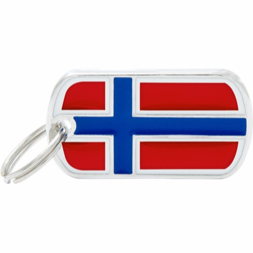 MyFamily ID-tag Norwegian Flag