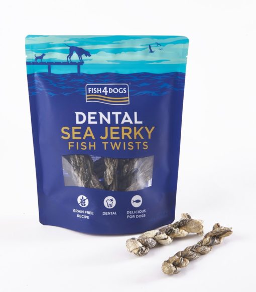 Fish 4 Dogs Jerky Fish Twists 100 g