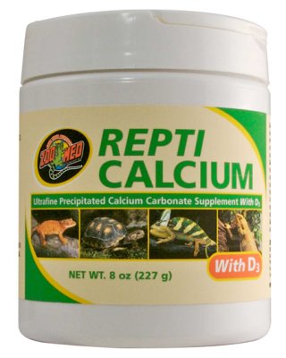 Zoo Med Repti Calcium 227g Med D3 Uten Fosfor