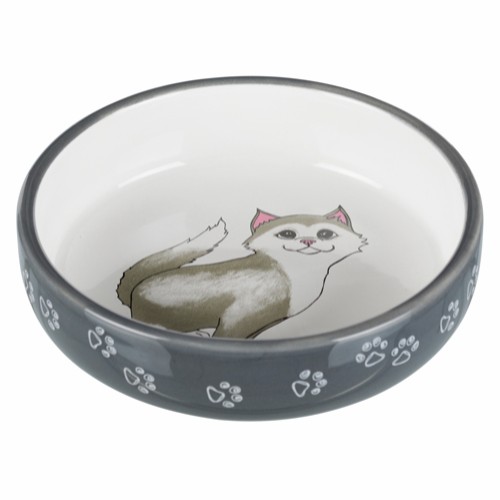 Keramikk skål til katter med kort nese