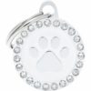 MyFamily ID-tag White Glam Paw