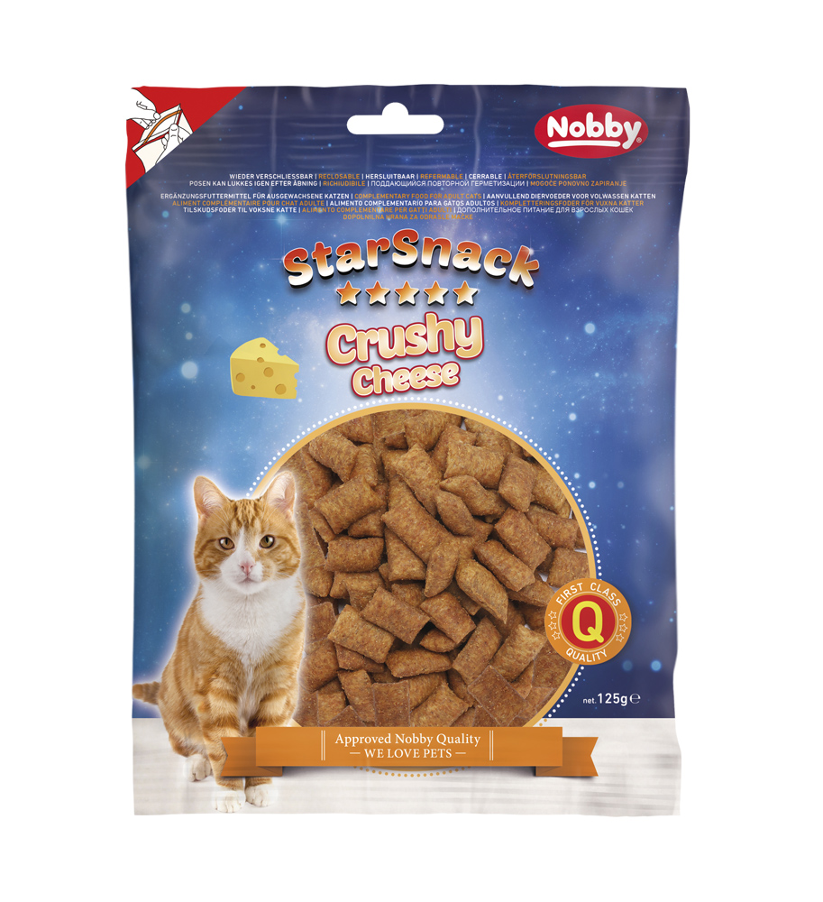 Star Snack Cat Crushy Cheese, 125g X