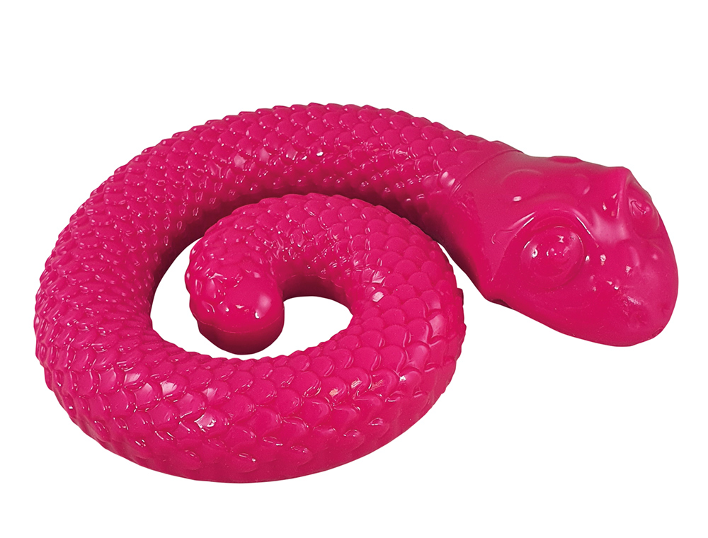 Snack Snake 18cm, rosa