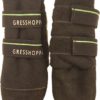 Gresshoppa fleece potesokker sort str. XXS 4-pack