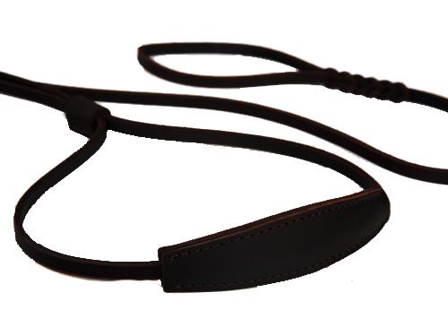 Utstillingsbånd Schæfer, sort eller brunt 10mm/250cm   U(10)