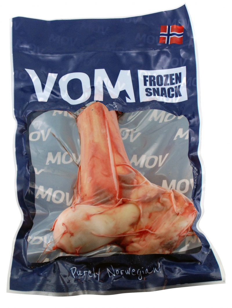 Vom Frozen Snack Storfebein pr. kg