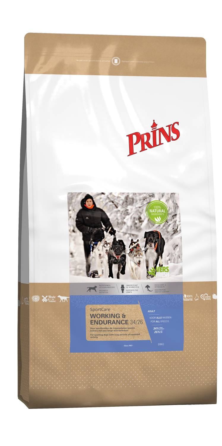 Prins Petfood SportCare Working & Endurance 34/26 20 kg