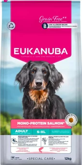 Eukanuba Special Care Adult All Breeds Mono-Protein Laks 12kg