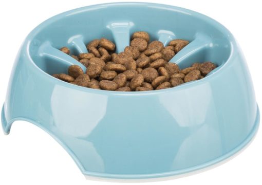 Slow Feeding bowl, plastic/TPR, 0.8 l/ø 20 cm | Vilkårlig farge