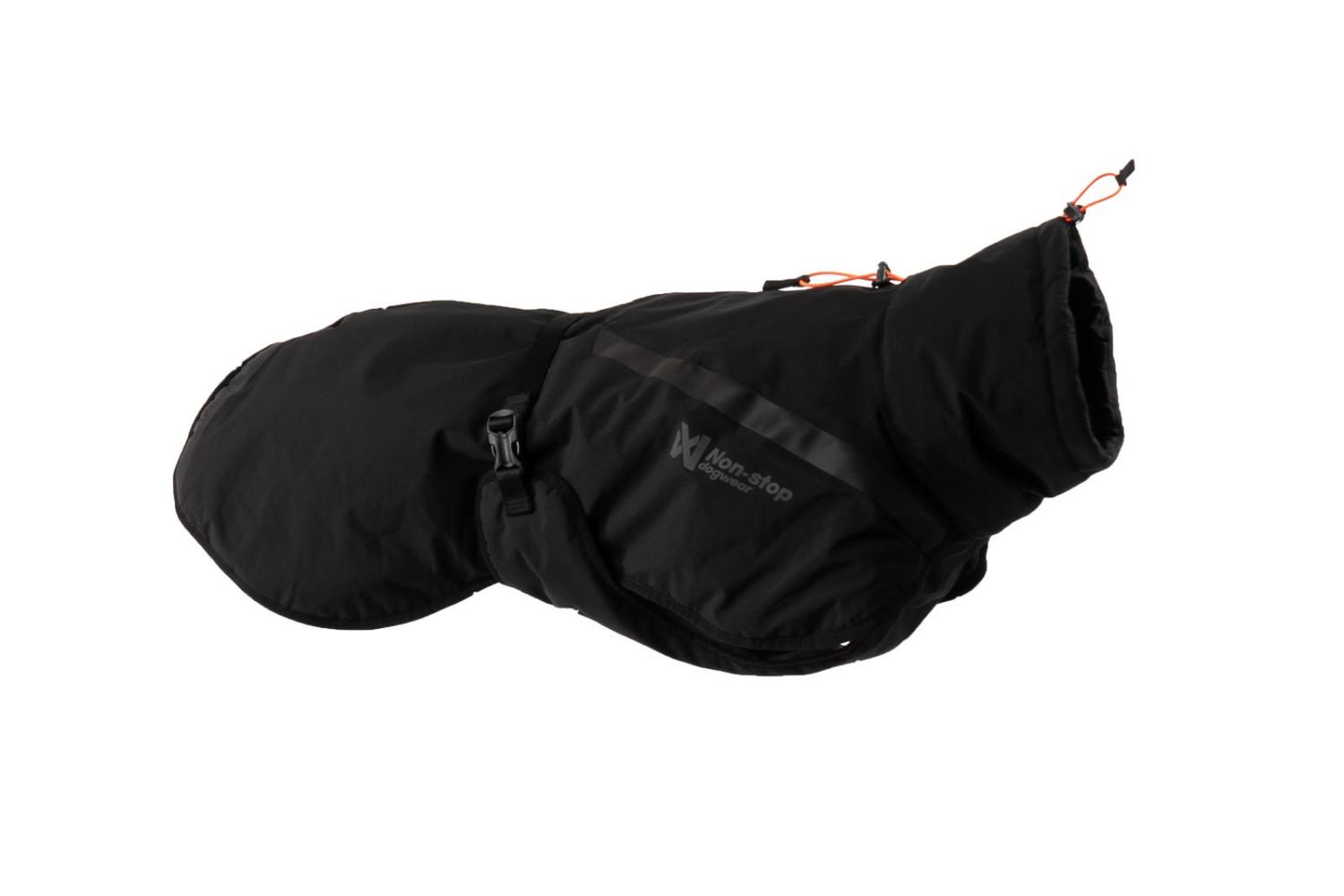Trekking insulated dog jacket, unisex, black | Flere størrelser