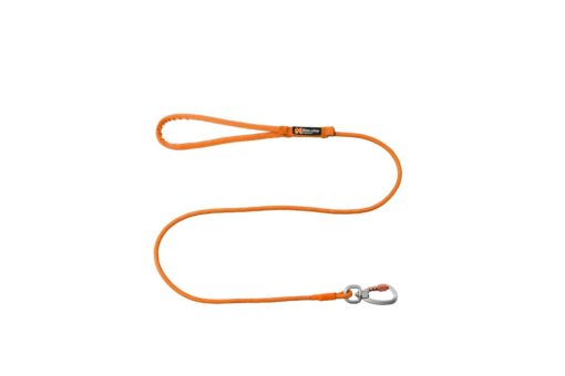 Trekking rope leash, unisex, orange, 1.2m/6mm, single