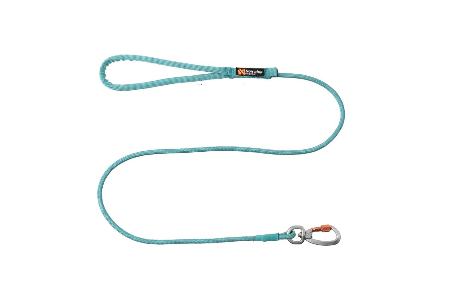 Trekking rope leash, unisex, teal, 1.2m/8mm, single