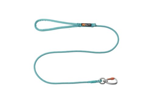 Trekking rope leash, unisex, teal, 2.8m/8mm, single