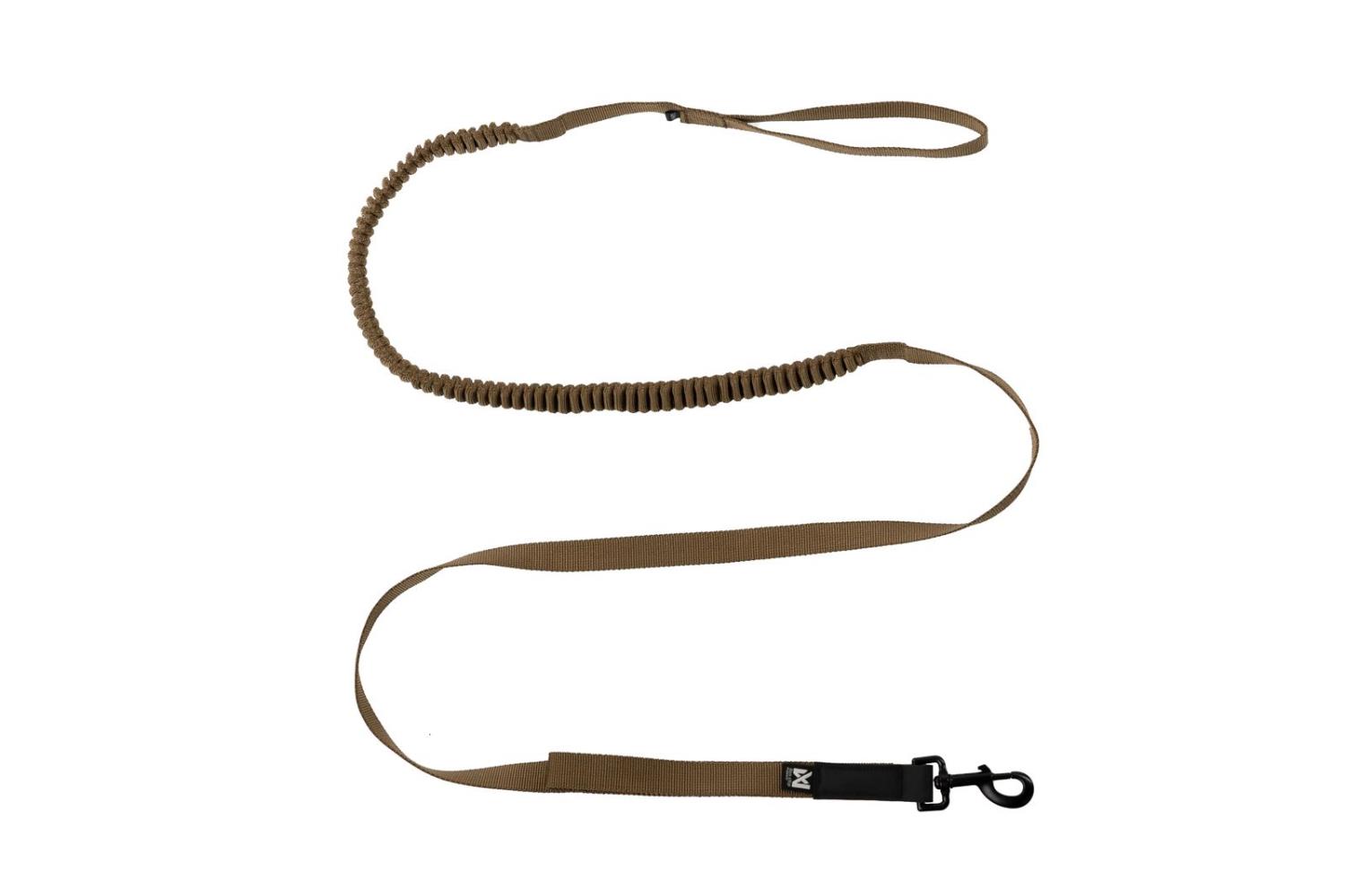 Touring bungee leash WD, unisex, olive, 2.8m/23mm, single