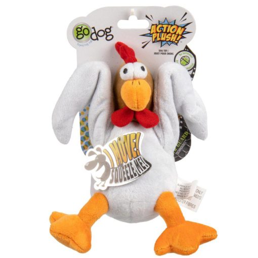 Hundeleke Godog Action Push Chicken 20cm