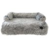 Hundeseng Sofa matte  "NURU" grå, 91 x 74 x 10cm