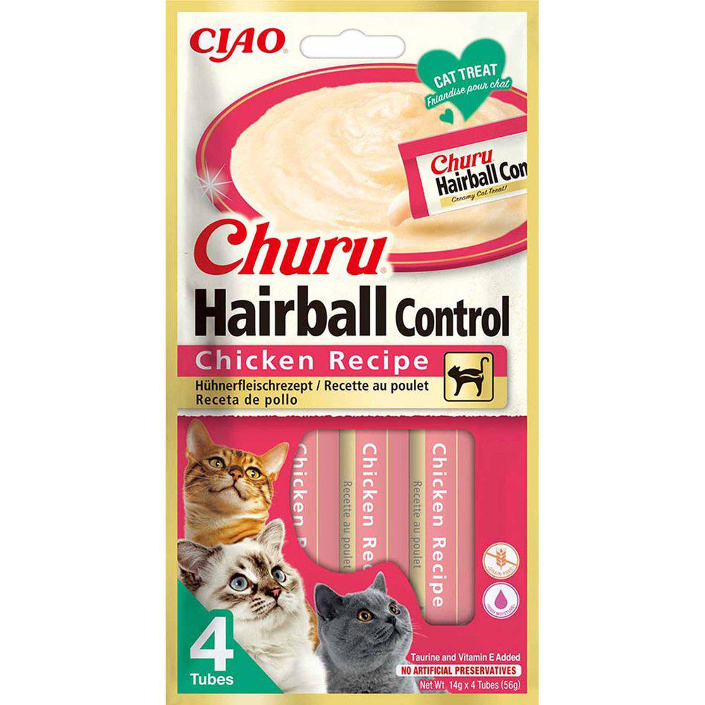 Churu Hairball Control Chicken, 4 stk.