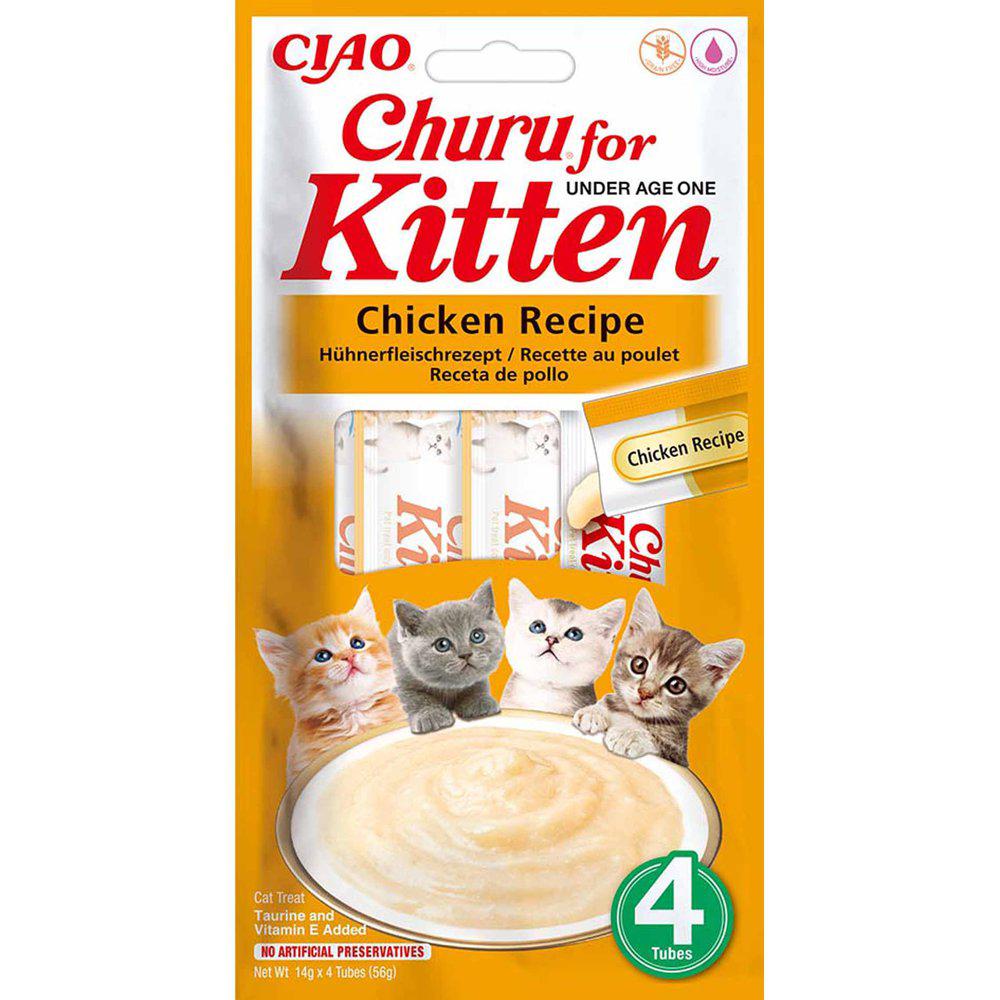 Churu Kitten Chicken, 4 stk.