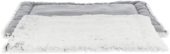 Harvey madrass/ liggematte 75x55 cm, hvit-sort/grå