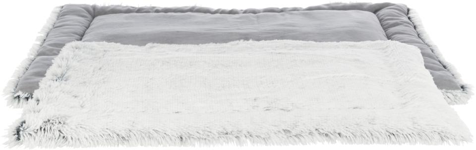 Harvey madrass/ liggematte 75x55 cm, hvit-sort/grå