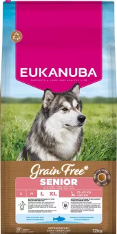 Eukanuba Senior Large Breed Grainfree Havfisk 12 kg